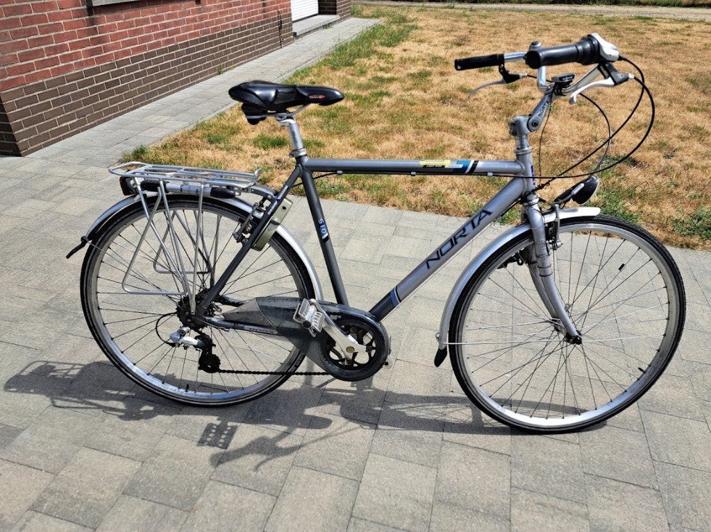 Herenfiets te koop, Gebruikt, Velgrem, Versnellingen, Ophalen