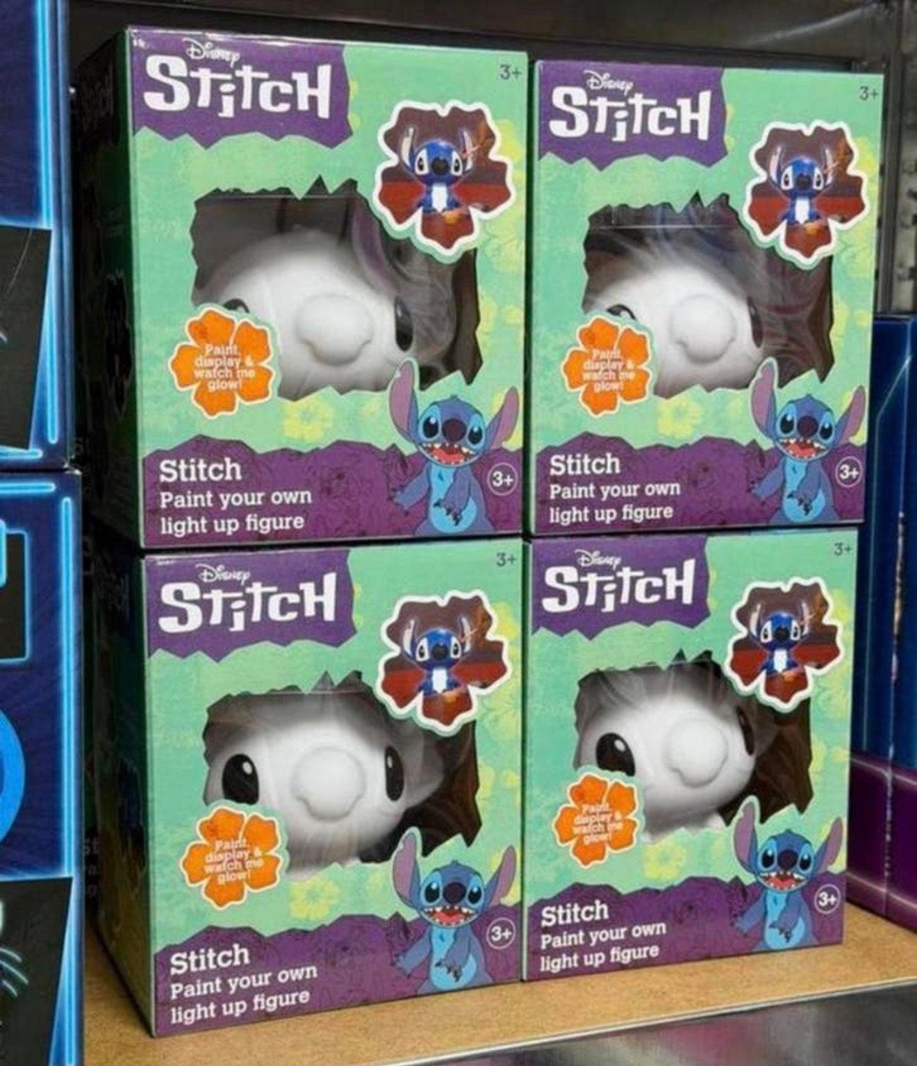 Disney - Stitch Paint your own Light lamp painting new, Enlèvement ou Envoi, Neuf, Découverte, Avec lumière