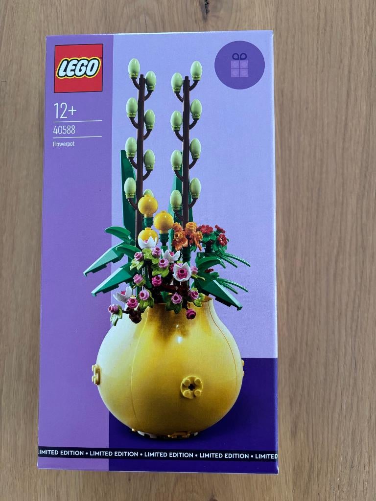40588 Lego Bloemenpot, Neuf, Non ouvert/scellé, Lego, Ensemble complet