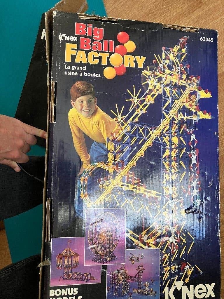 K'nex ball factory & K'nex ball machine (2 sets!), Enlèvement ou Envoi, K'nex