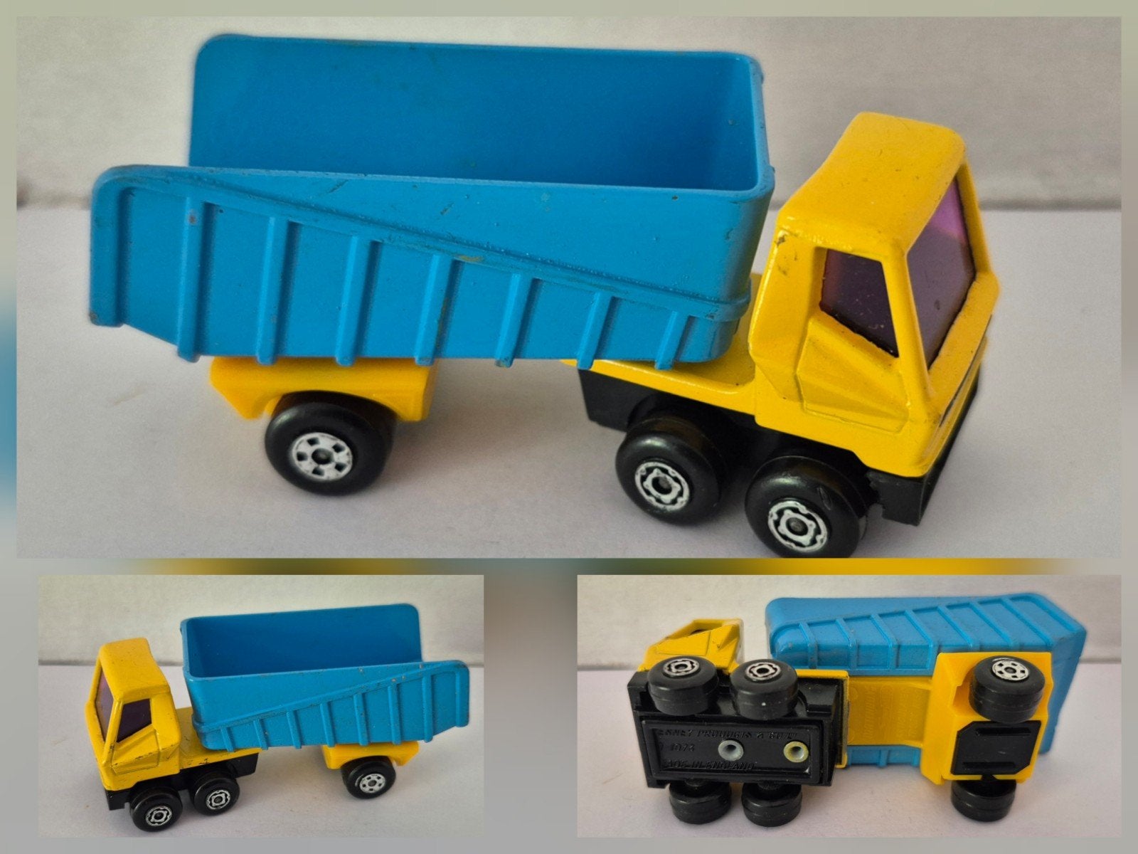 Matchbox SF 50-B 1973 Articulated Truck, Enlèvement ou Envoi, Utilisé, Bus ou Camion