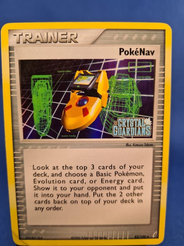 PokéNav 83/100 - Crystal Guardians (Reverse Holo), Verzenden, Gebruikt