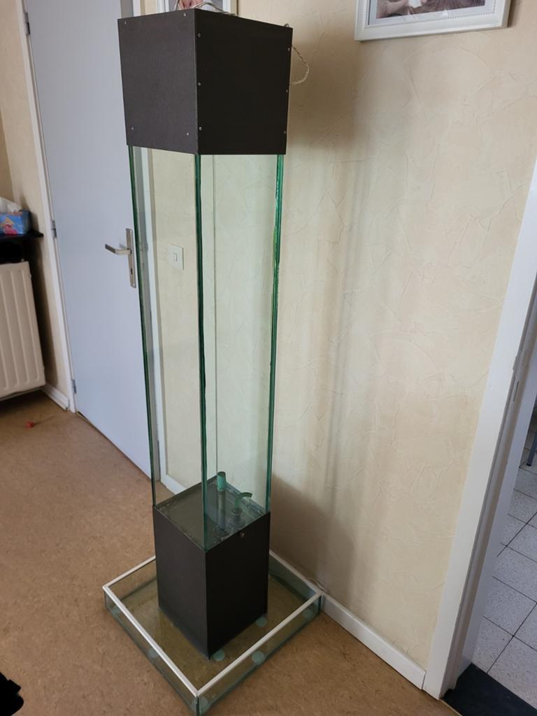 Aquarium met filterpomp, luchtpomp, toebehoren, Enlèvement