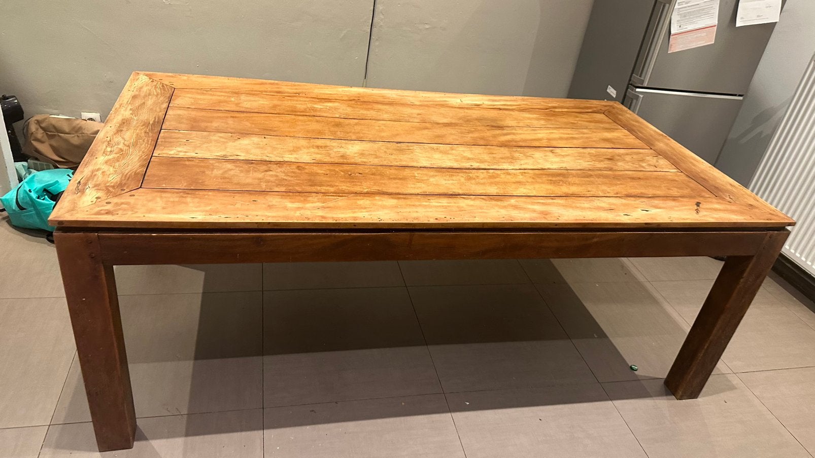 Hout tafel, Ophalen of Verzenden, Zo goed als nieuw