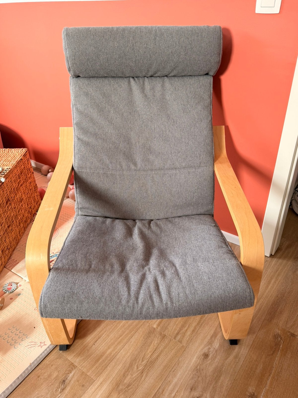 Fauteuil à bascule POÄNG IKEA (idéal allaitement / détente), Enlèvement, Utilisé, Bois