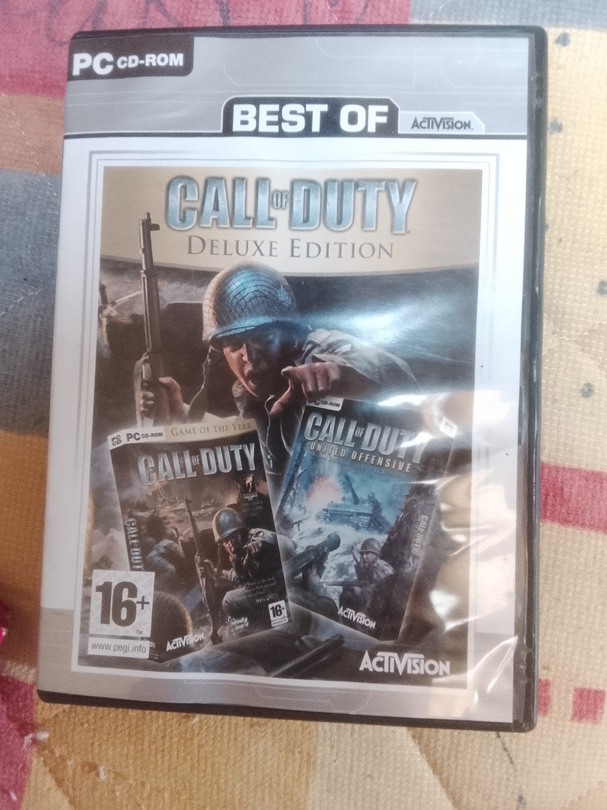 call of duty deluxe edition met expansion pack, Games en Spelcomputers, Games | Pc, Ophalen of Verzenden