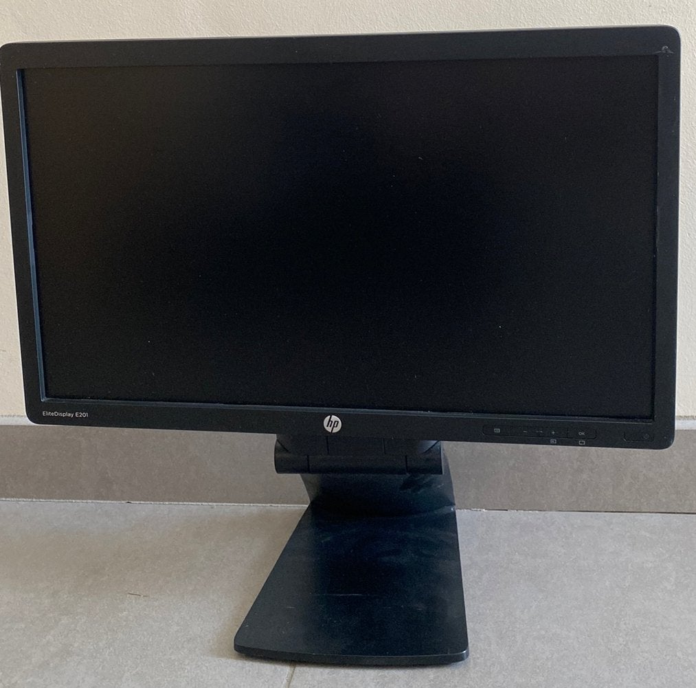 HP monitor Elite Display 201 #allesmoetweg, Ophalen, Gebruikt