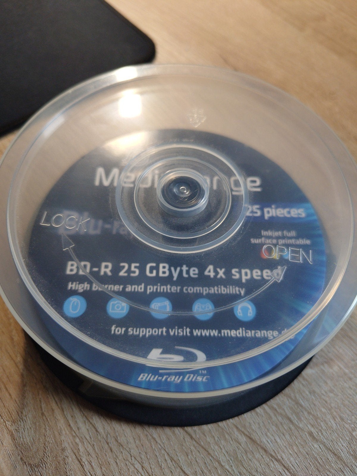 Blu-ray lege schijfjes printable per stuk, Computers en Software, Ophalen, Nieuw, Blu-ray, Mediarange