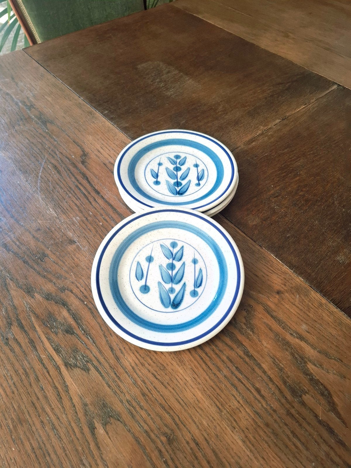 Vintage Italiaanse ontbijtborden San Marciano - set van 4, Enlèvement ou Envoi