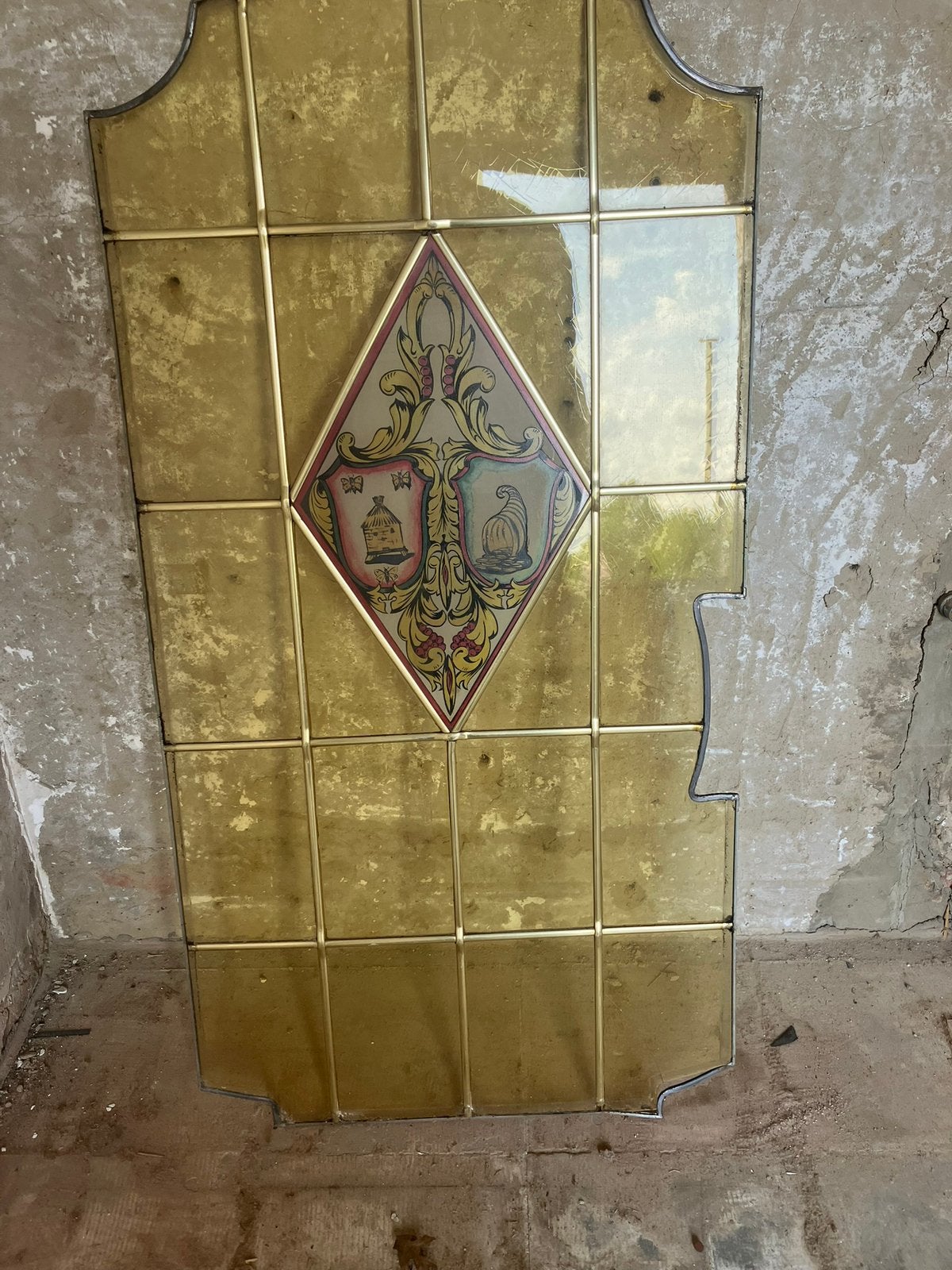 Glas in lood, Antiek en Kunst, Antiek | Glaswerk en Kristal, Ophalen