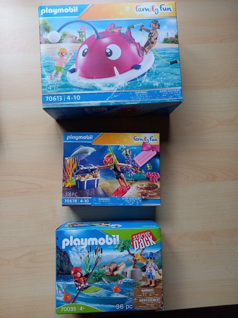 NOUVEAU playmobil Family Fun, set 70613 - 70678 -70035, Neuf, Enlèvement ou Envoi, Family fun, Bateau