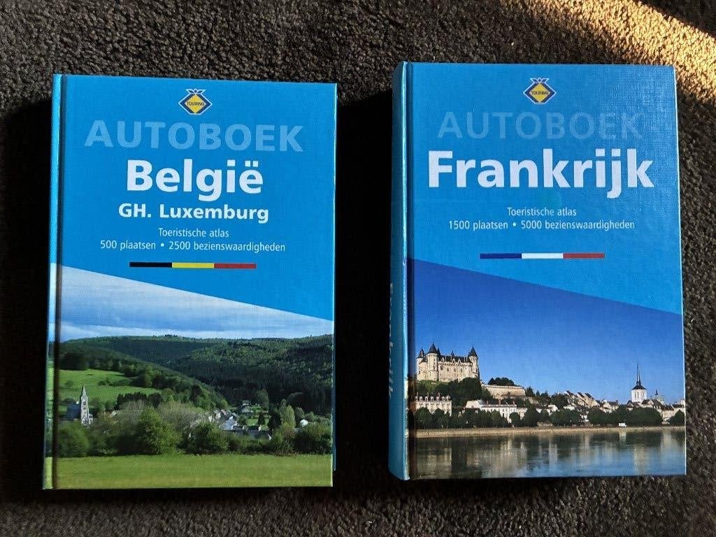 Touring autoboek België en Frankrijk, Livres, Enlèvement, Comme neuf