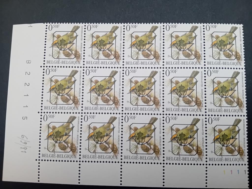 Lot Buzin en bloc avec date et numéro de lieu lot 451B, Enlèvement ou Envoi, Neuf