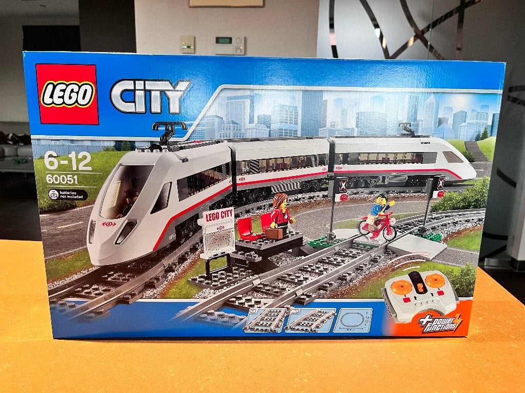 60051 LEGO City High-Speed Passenger Train, Kinderen en Baby's, Speelgoed | Duplo en Lego, Nieuw, Lego, Complete set, Compleet