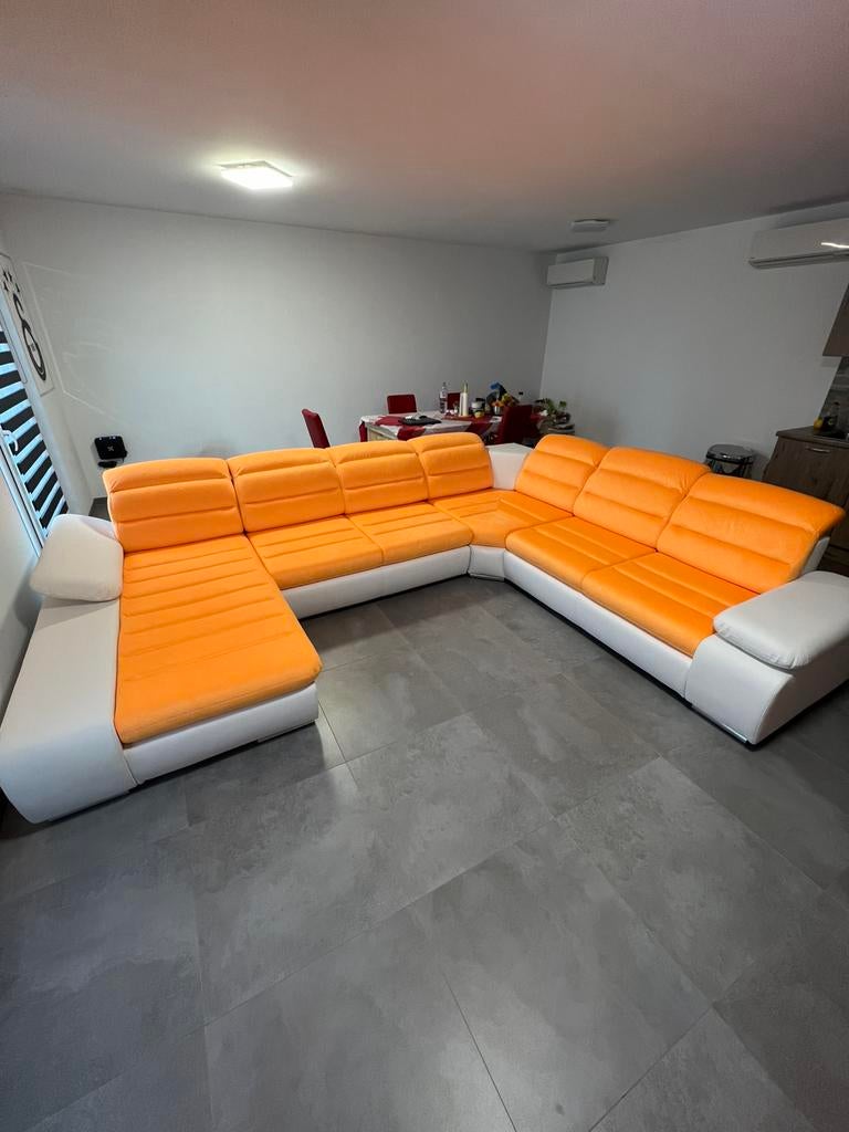 Canapé d’angle moderne, Ophalen, Zo goed als nieuw