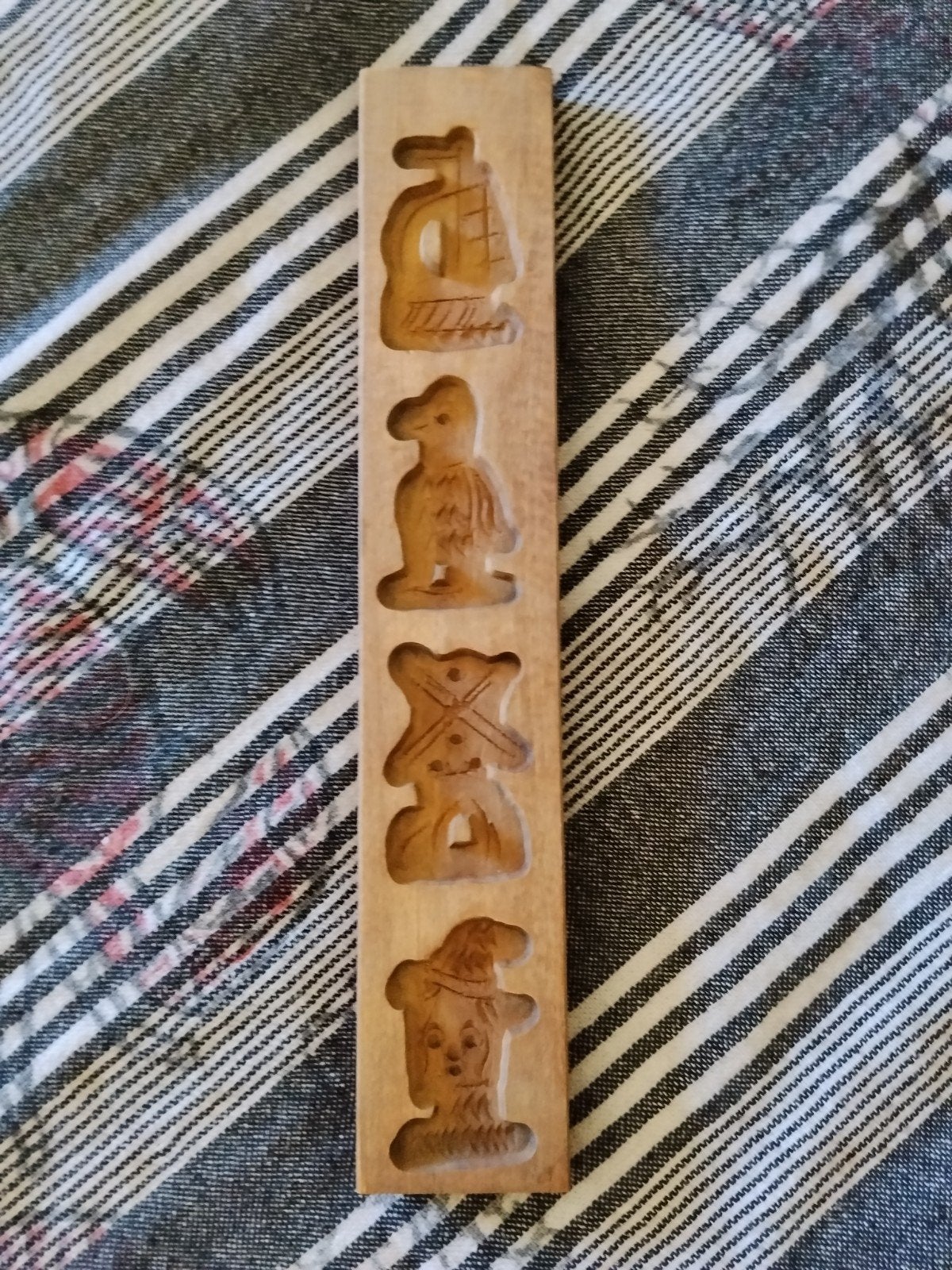 speculaasplank mooie vormen, Ophalen