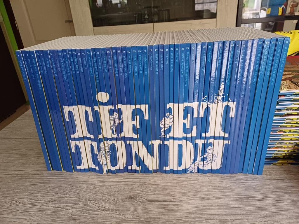 Bd Tif et Tondu 1 à 52 complet ! Hachette, Série complète ou Série, Enlèvement ou Envoi, Comme neuf, Will