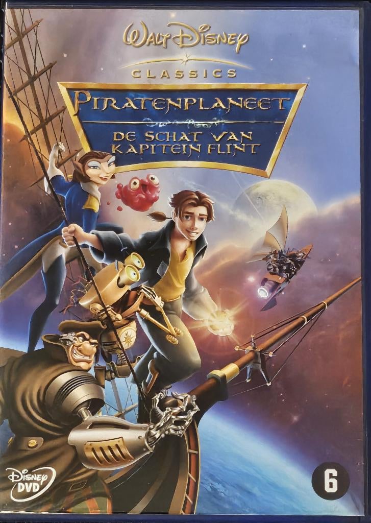 Piratenplaneet: De Schat van Kapitein Flint (2002) DISNEY, Cd's en Dvd's, Ophalen of Verzenden, Zo goed als nieuw