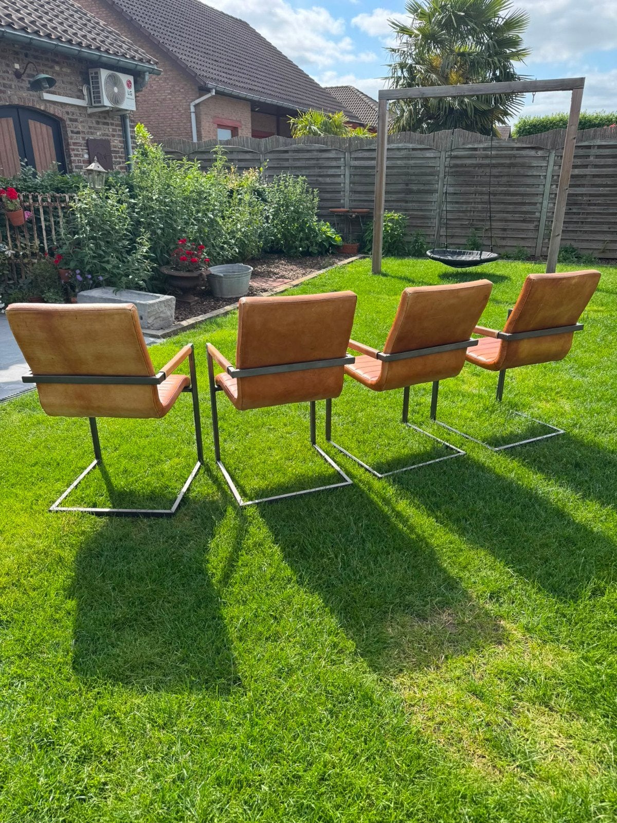 stoelen, Tuin en Terras, Tuinstoelen, Ophalen, Zo goed als nieuw, Overige materialen