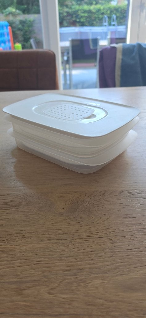 Tupperware cool 'n Fresh, Huis en Inrichting, Wit, Nieuw, Ophalen of Verzenden, Met deksel