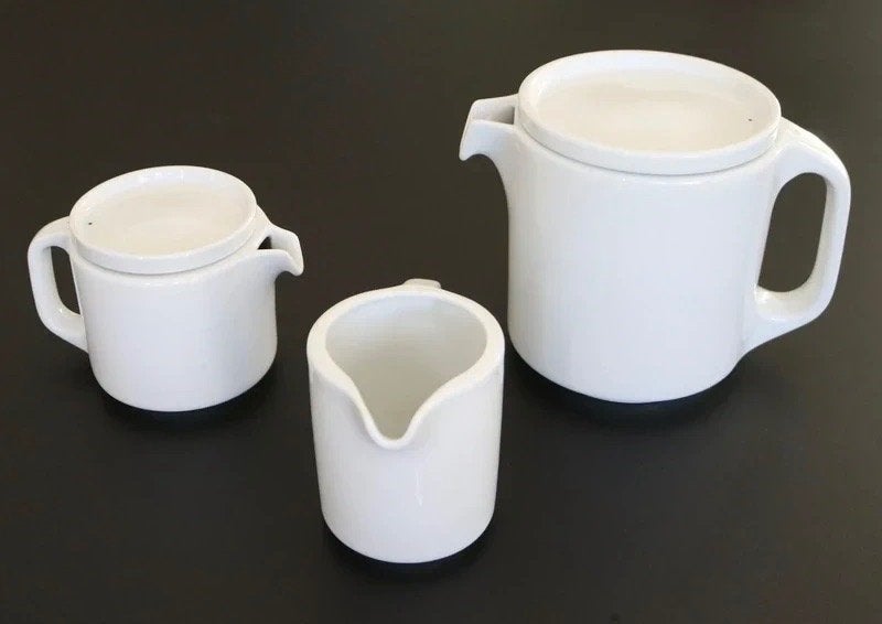 3 X Vintage Thomas Rosenthal design thee / koffiepot - MoMA, Antiquités & Art, Art | Objets design, Enlèvement ou Envoi, Autres types