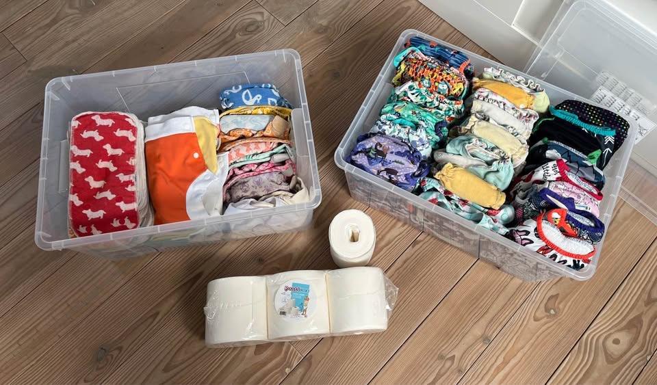 Lot de Langes Lavables, Enfants & Bébés, Bains & Soins, Utilisé, Autres types, Autres marques, Enlèvement