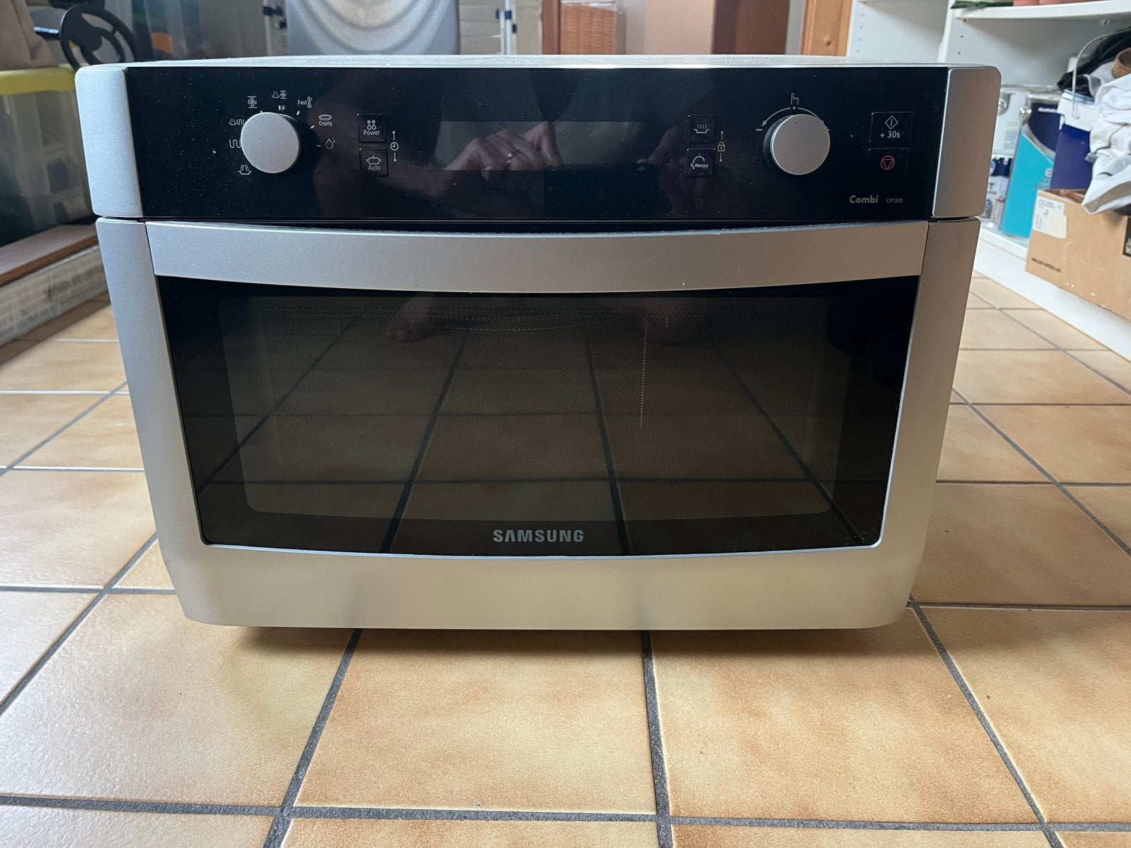 Four combiné, micro-ondes, four à micro-ondes, Electroménager, Air chaud, Comme neuf, Enlèvement, Samsung