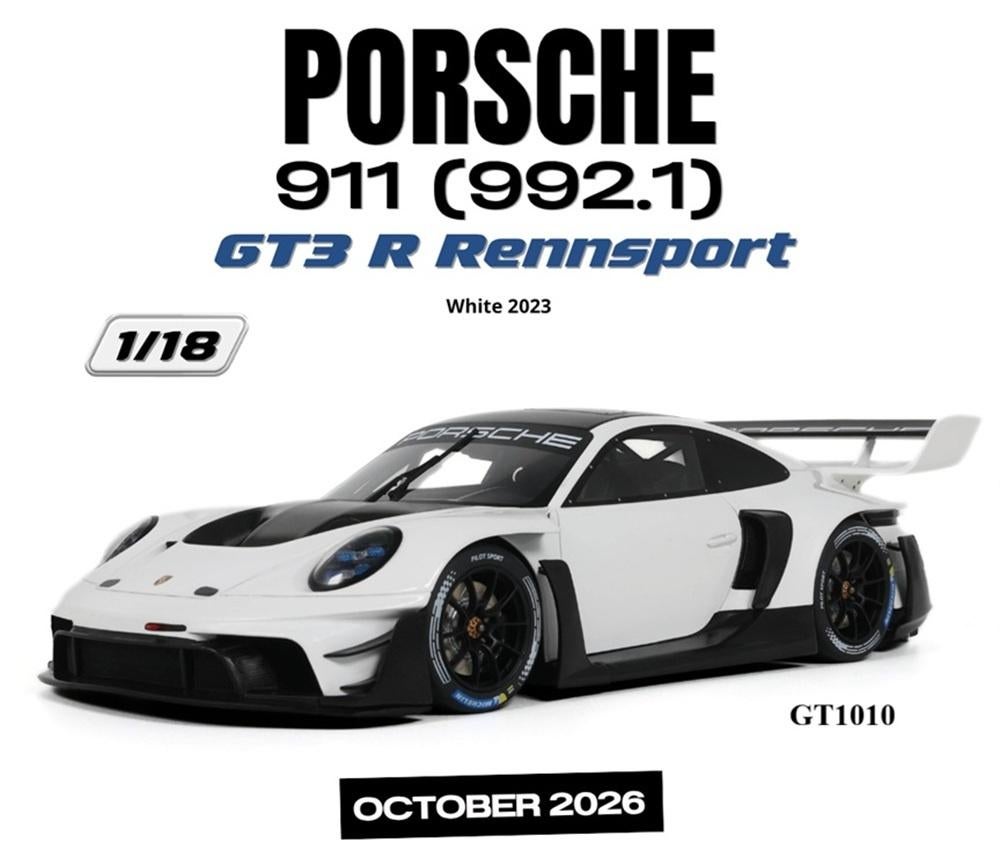 Porsche 992 GT3 R Rennsport GT Spirit 1/18 nieuw, Ophalen of Verzenden, Nieuw, Auto, Overige merken