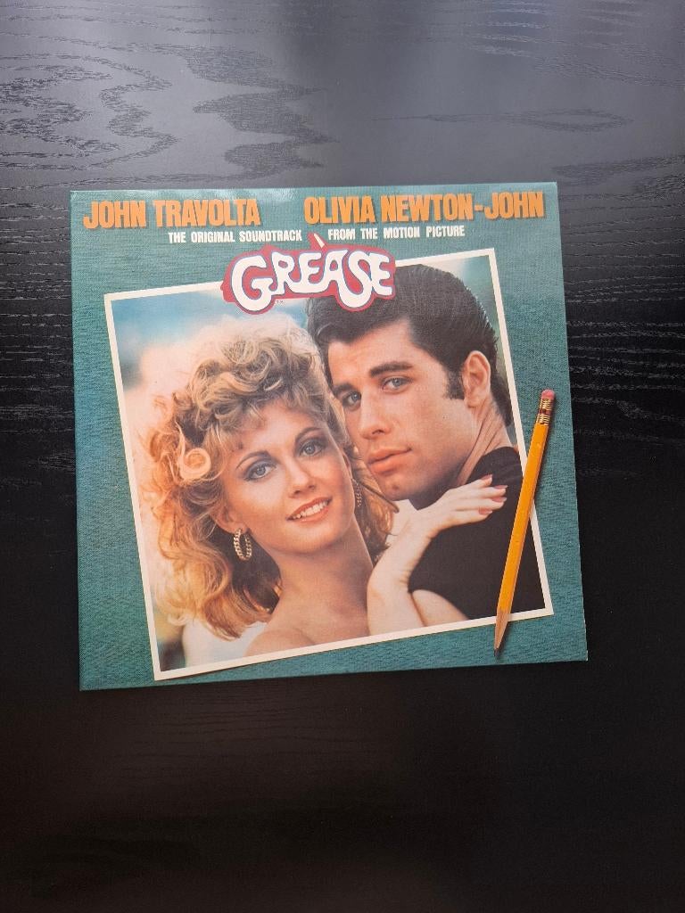 Grease John Travolta Olivia Newton-John Vinyl Record, Ophalen