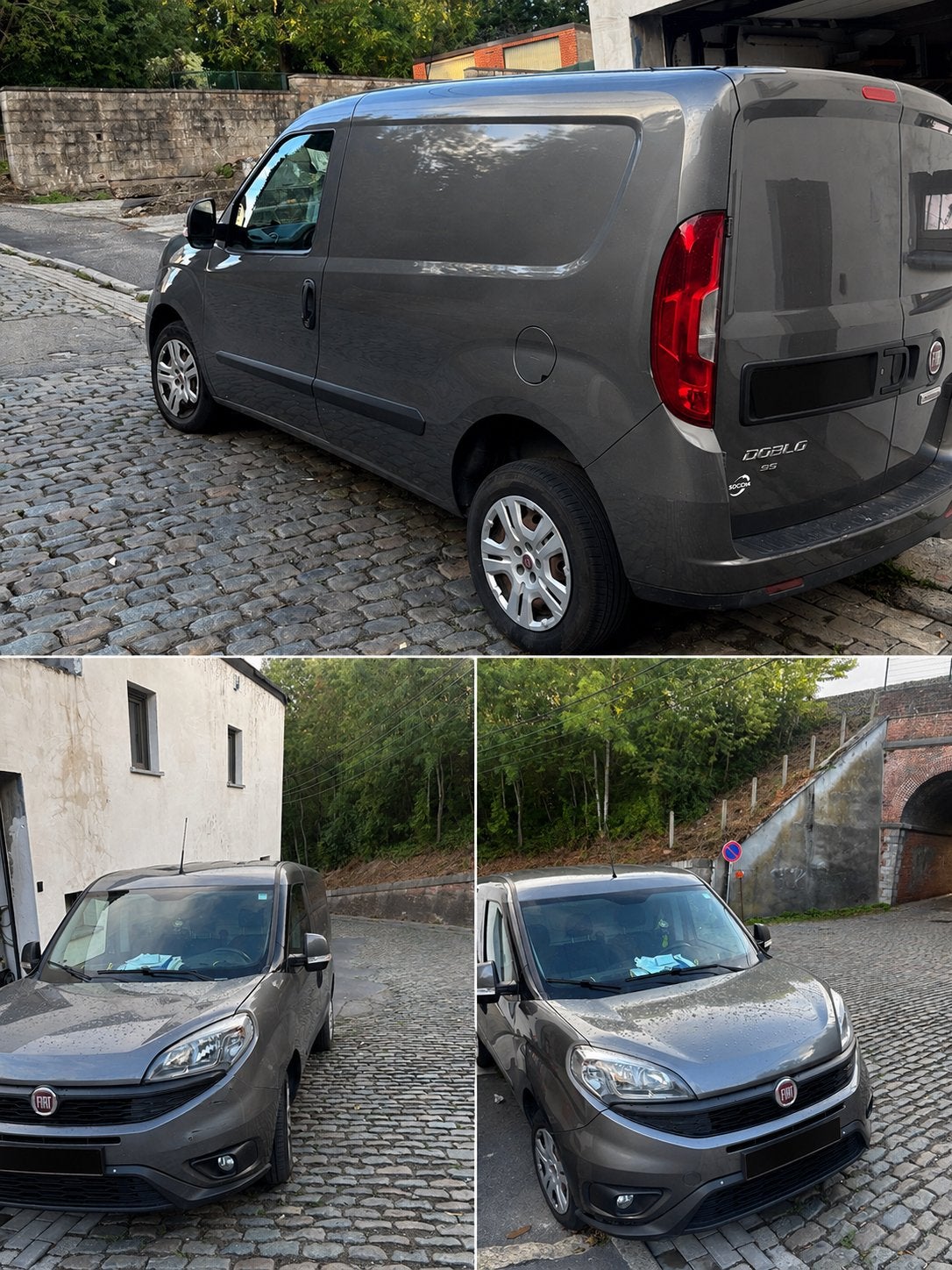 Fiat Doblo uit het jaar 2017, Auto's, Fiat, Particulier, Bluetooth, Te koop, 3 zetels