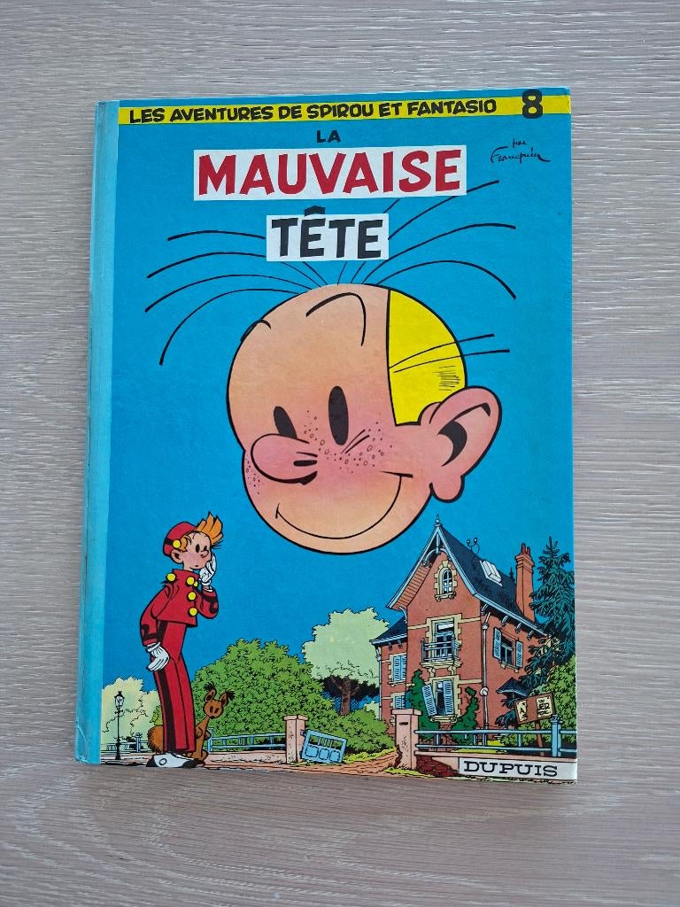 Spirou et Fantasio-La Mauvaise Tête - Ed. 1964, Livres, Enlèvement ou Envoi, Utilisé, Franquin