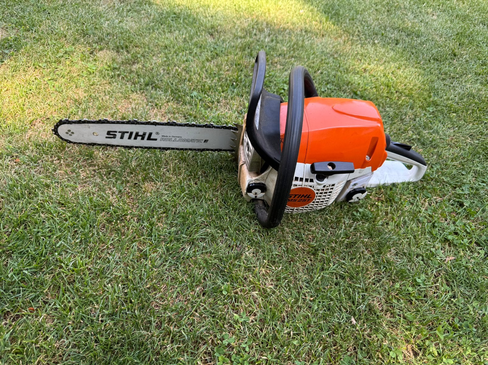 Kettingzaag 251 Stihl benzine, Ophalen, Gebruikt
