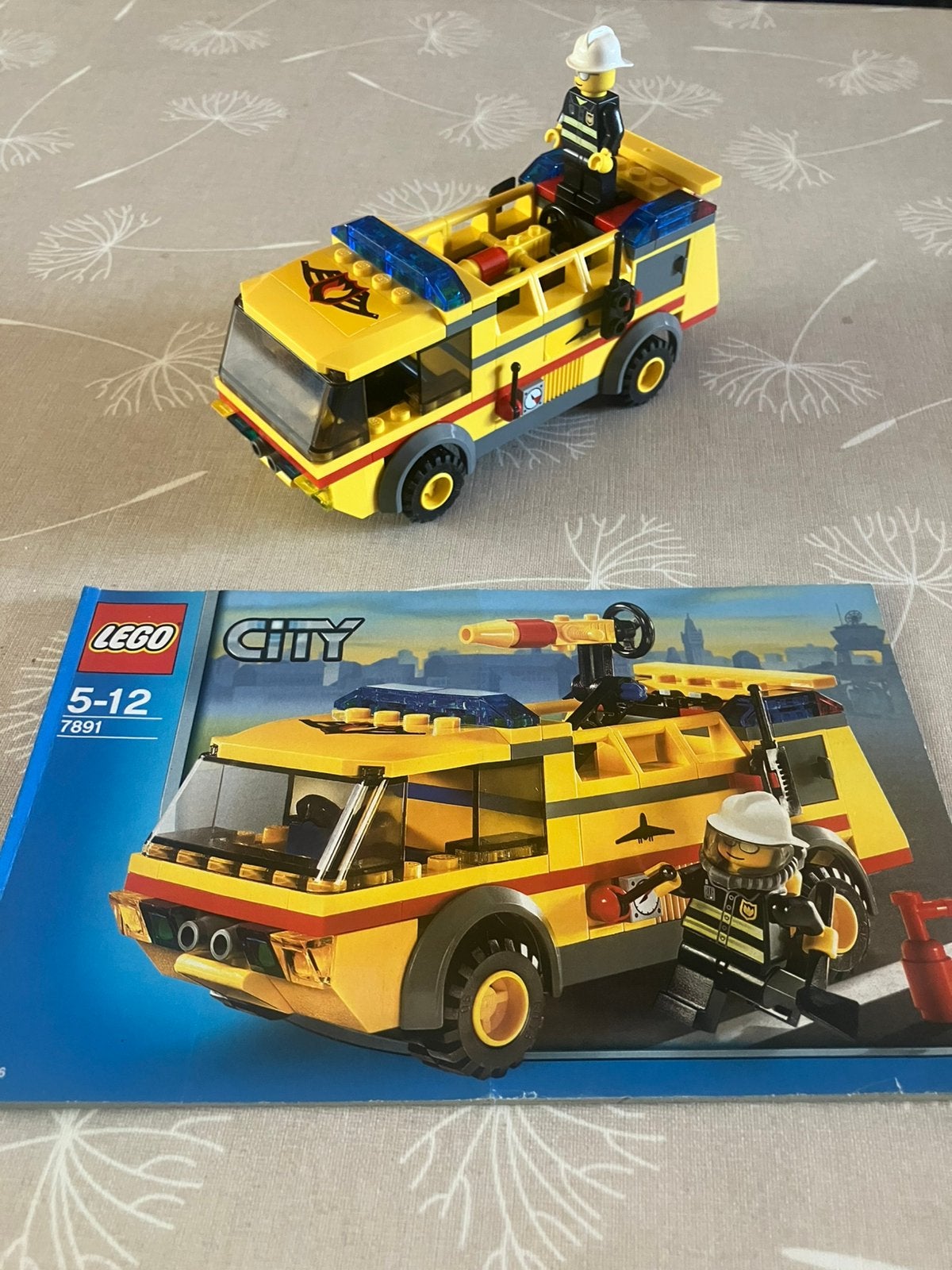 Lego city 7891 luchthaven brandweer, Ophalen, Gebruikt, Lego, City