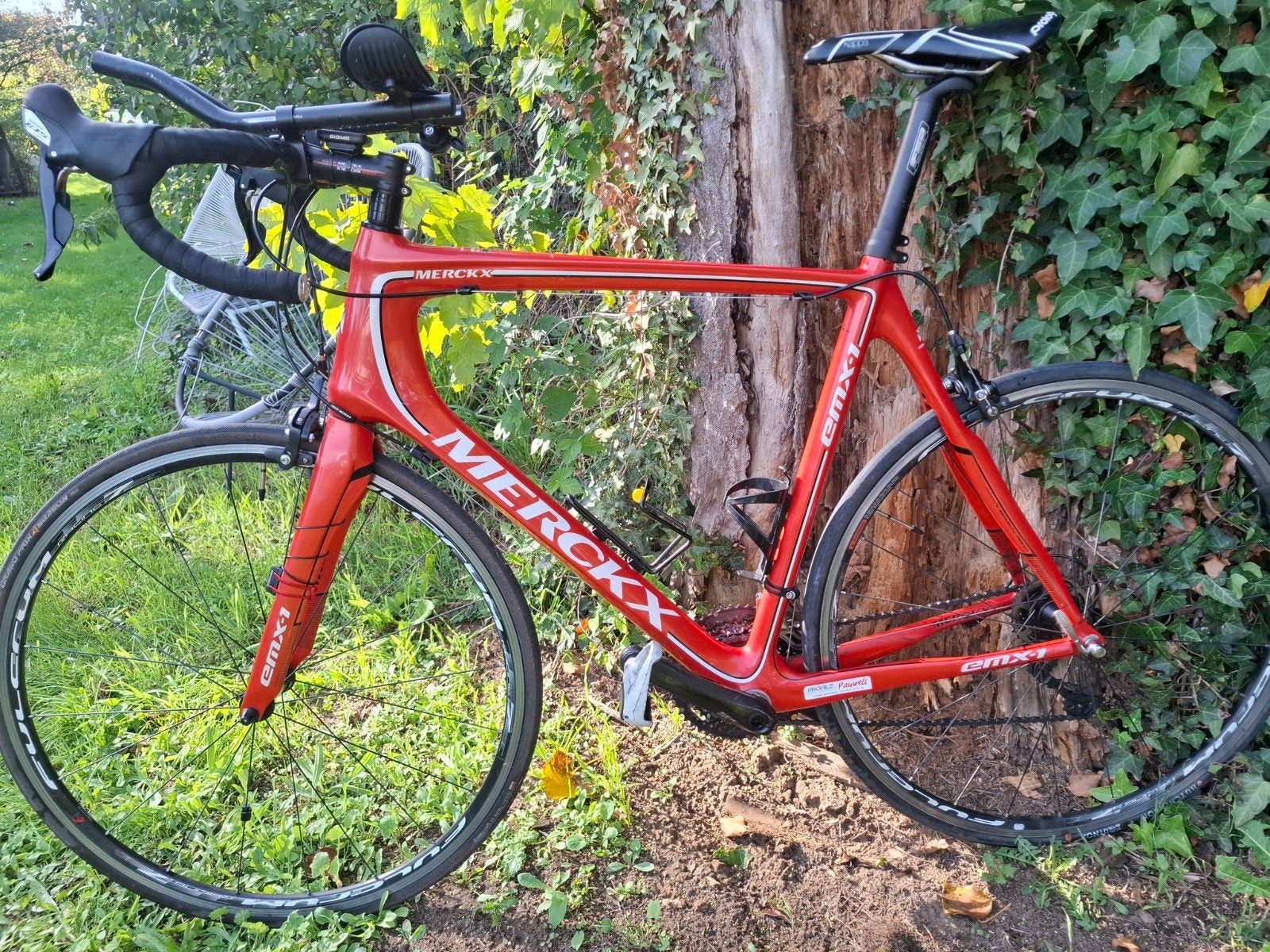 EMX1 racefiets/triathlonfiets, Autres marques, Frein sur jante, Aluminium, Comme neuf