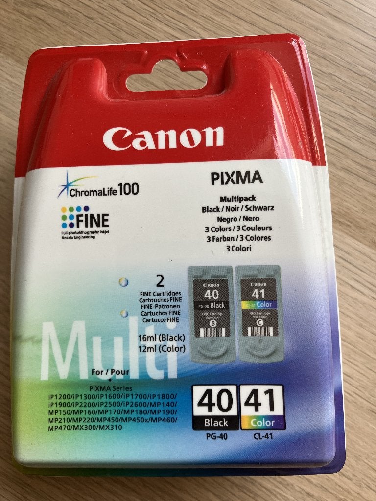 Canon cartridge multipack PG40 en CL41 - NIEUW, Computers en Software, Ophalen of Verzenden, Nieuw, Cartridge, Canon