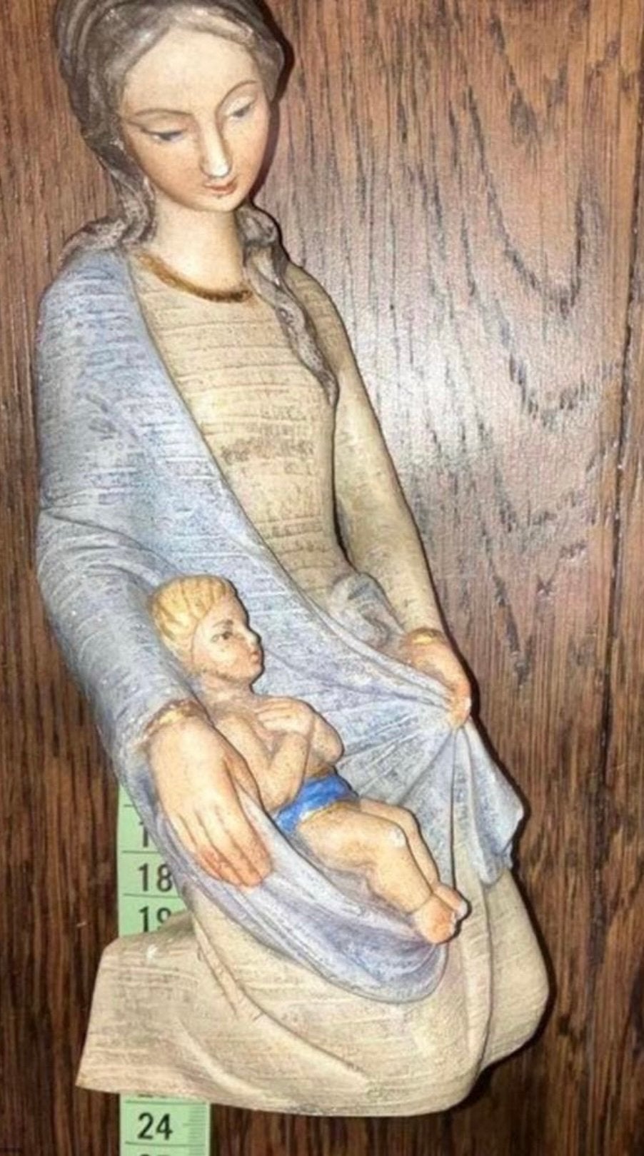 MARIA&HAAR ZOON,PRACHTIG ZWAAR BEELD,HÉÉL ERG MOOI!!, Ophalen of Verzenden