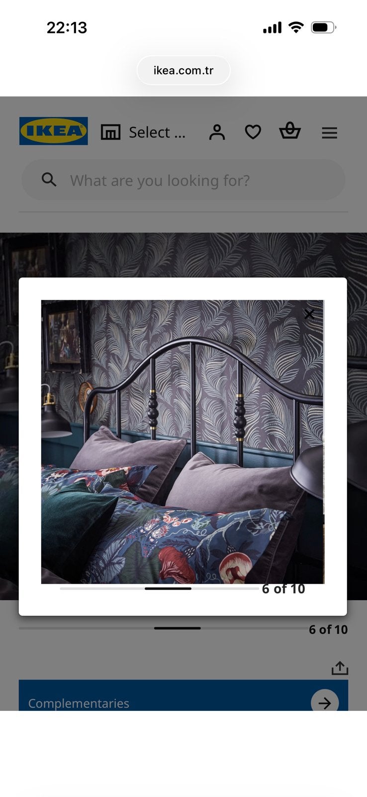 Ikea Sagstua bedframe, Enlèvement, Comme neuf