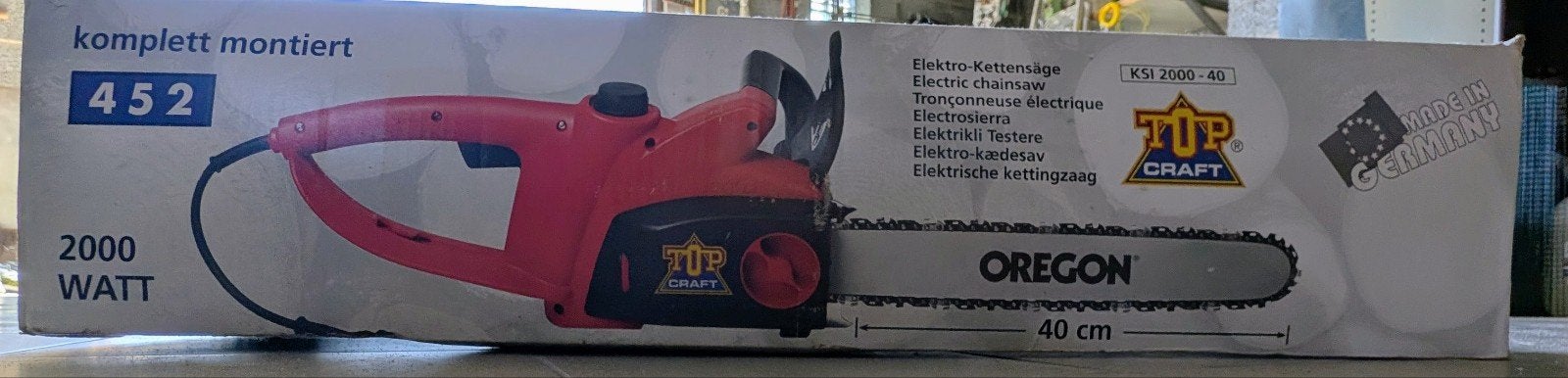 electronische kettingzaag, Ophalen, Kettingzaag, Zo goed als nieuw, 30 tot 70 mm