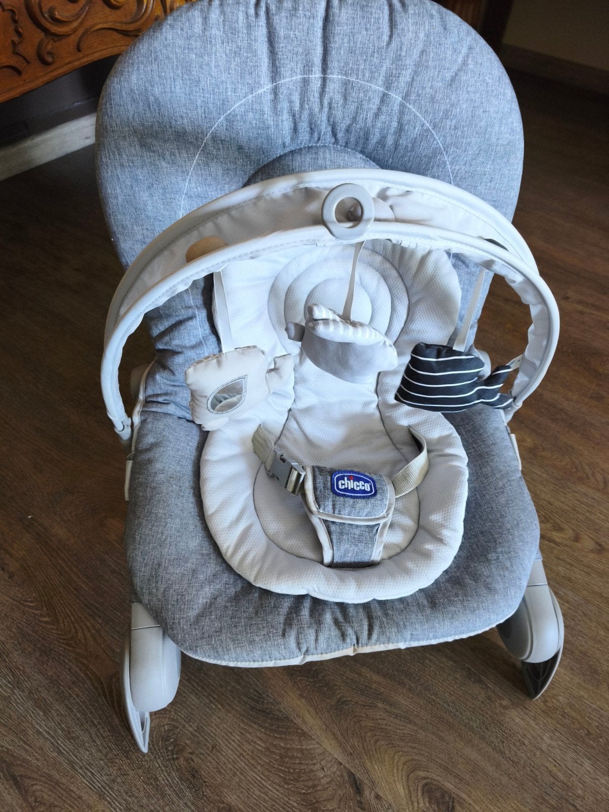 a vendre transat pour bébé Chicco Hooplà, Comme neuf, Réglable, Siège de balançoire, Enlèvement