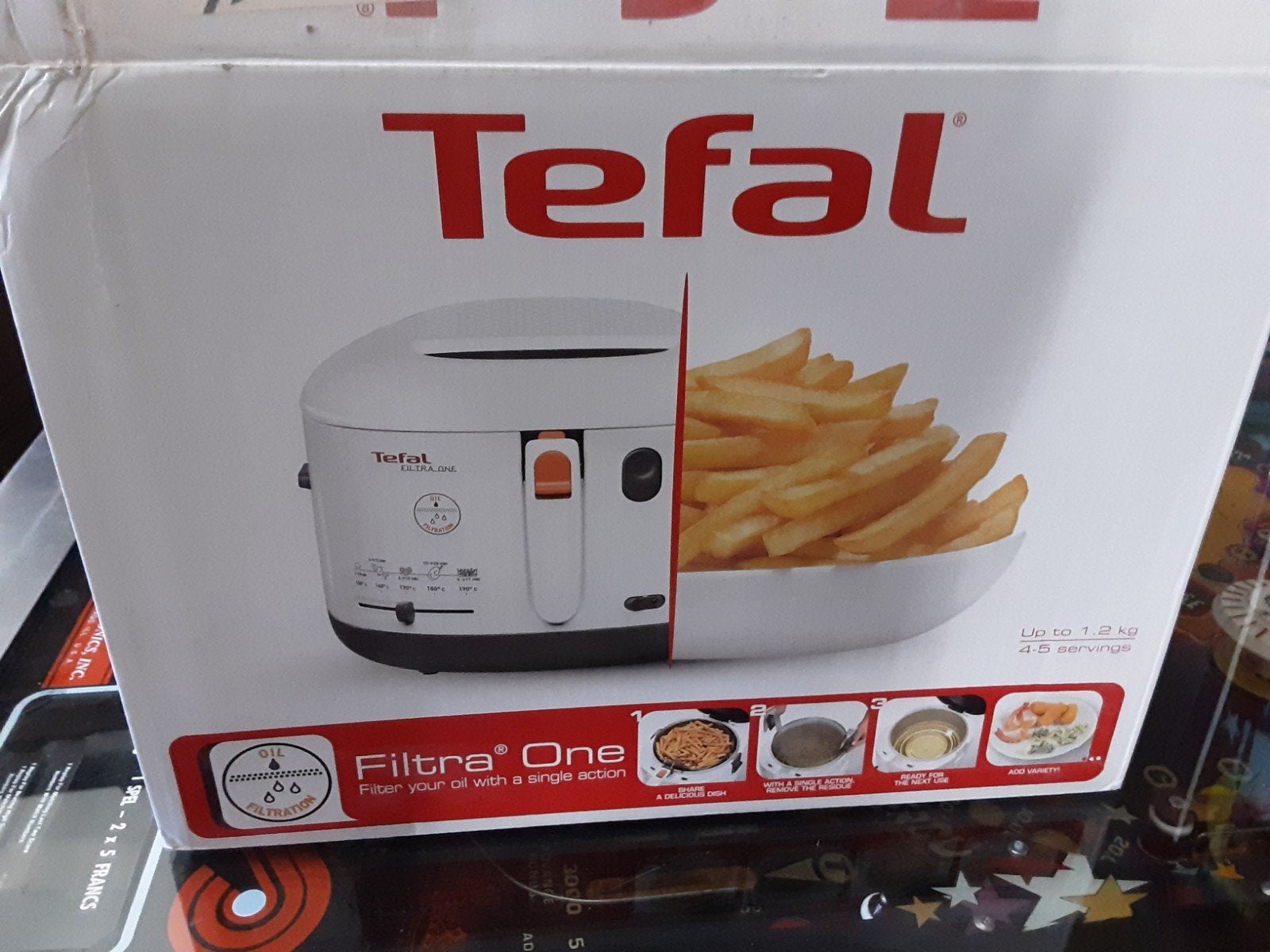 friteuse, Ophalen, Nieuw