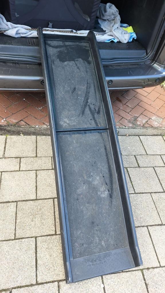 Loopplank voor hond, Ophalen, Gebruikt