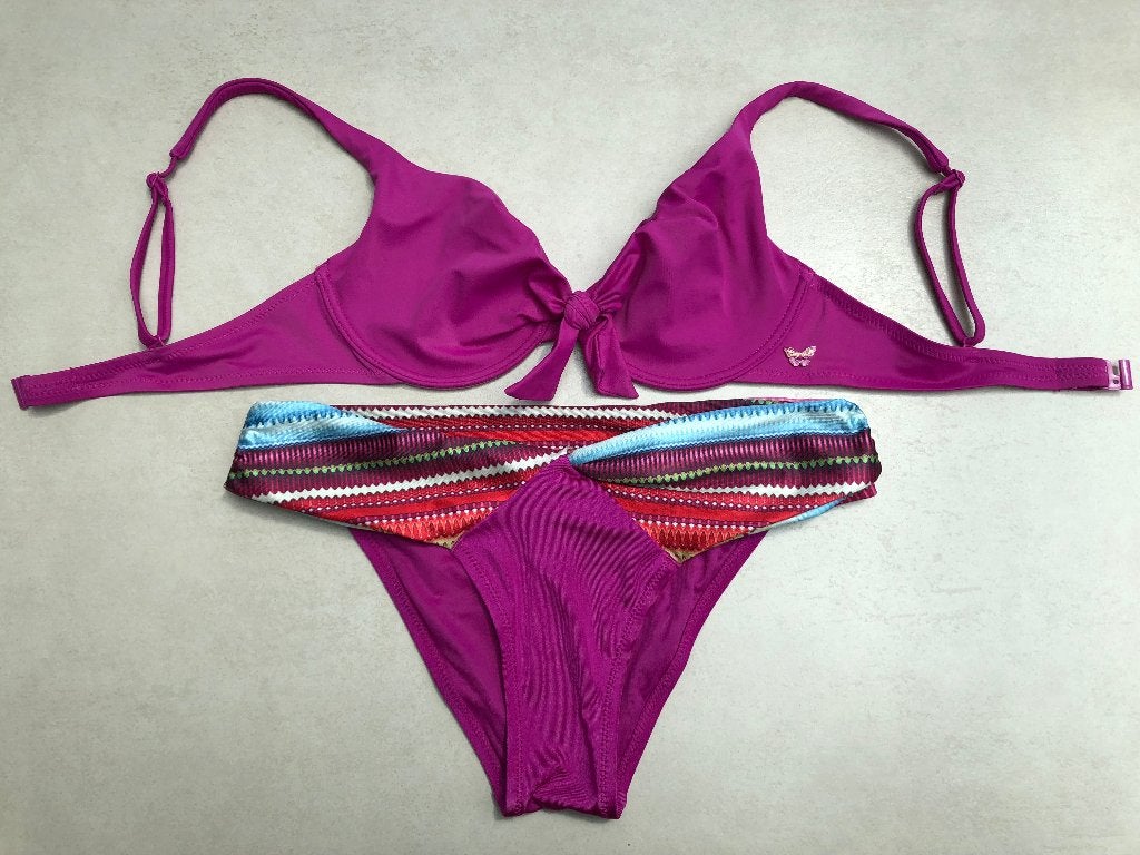 nieuwe fuchia bikini, Kleding | Dames, Badmode en Zwemkleding, Ophalen of Verzenden, Nieuw, Meerkleurig, Bikini