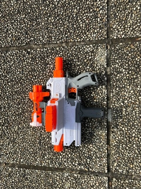 Nerf-geweren, Ophalen, Zo goed als nieuw