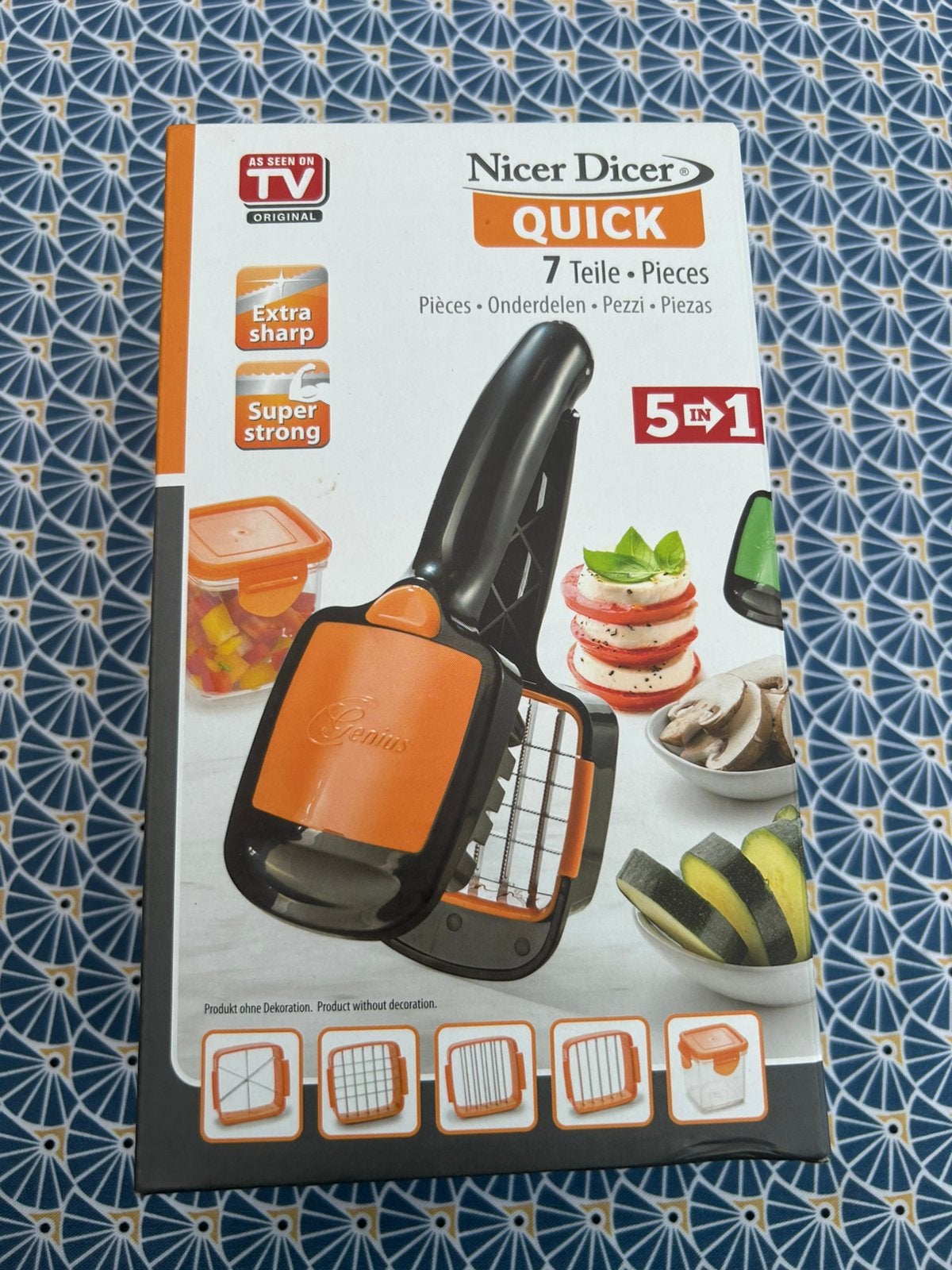 Nicer Dicer Genius quick, Huis en Inrichting, Snijmachine, Ophalen, Nieuw