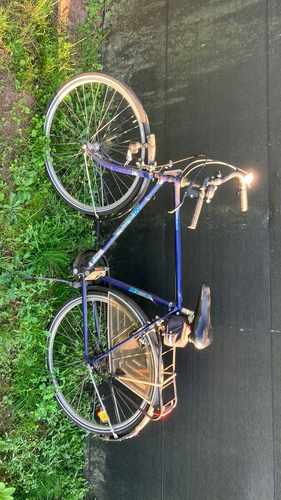 Minerva herenfiets, Fietsen en Brommers, Gebruikt, Velgrem, Versnellingen, Ophalen
