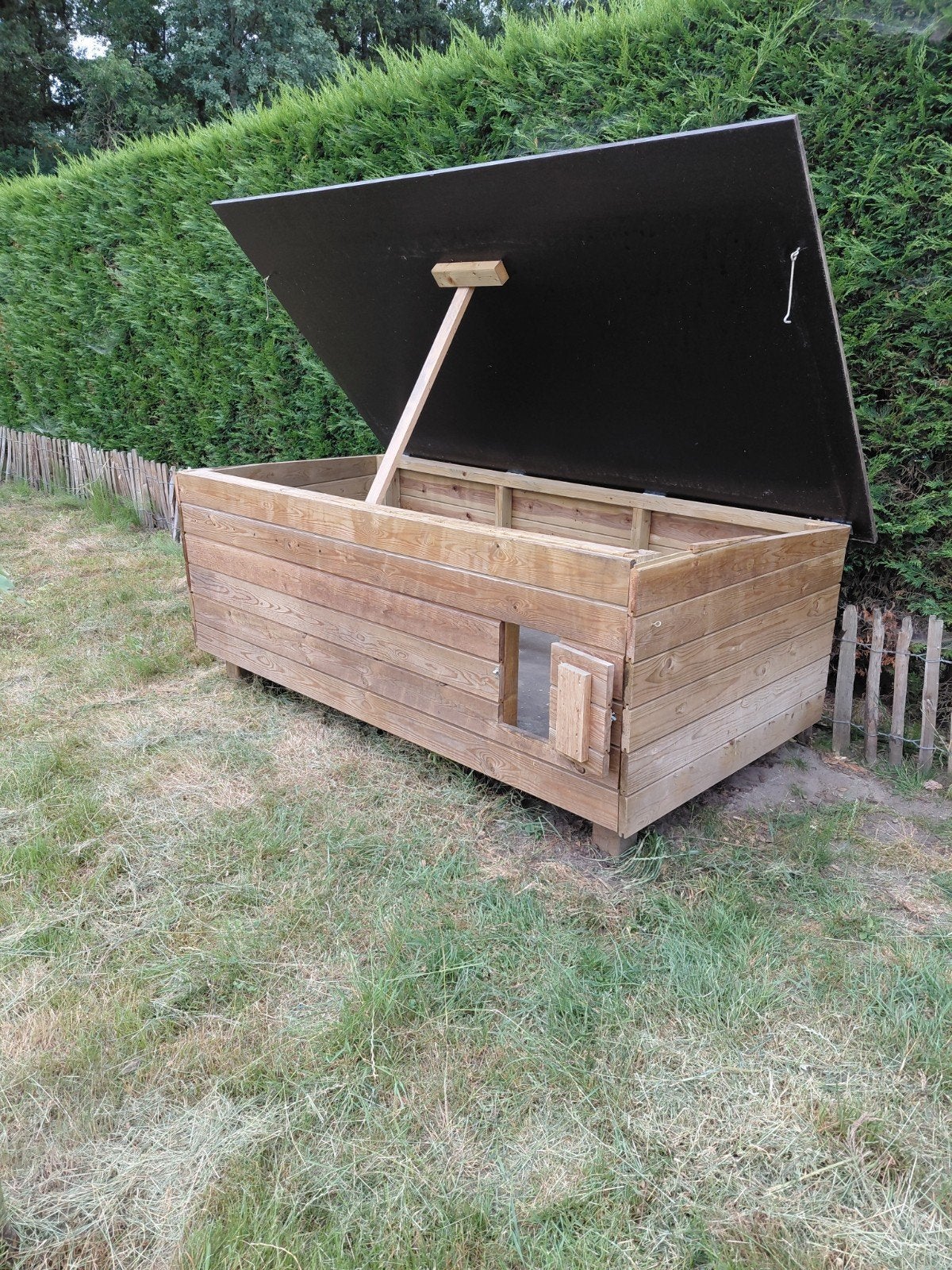 Zeer groot kippenhok (200x100cm) maatwerk van top kwaliteit!, Ophalen