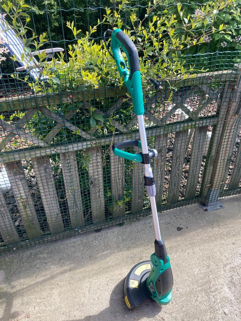 Elektrische grastrimmer, Tuin en Terras, Grastrimmers, Ophalen, Zo goed als nieuw