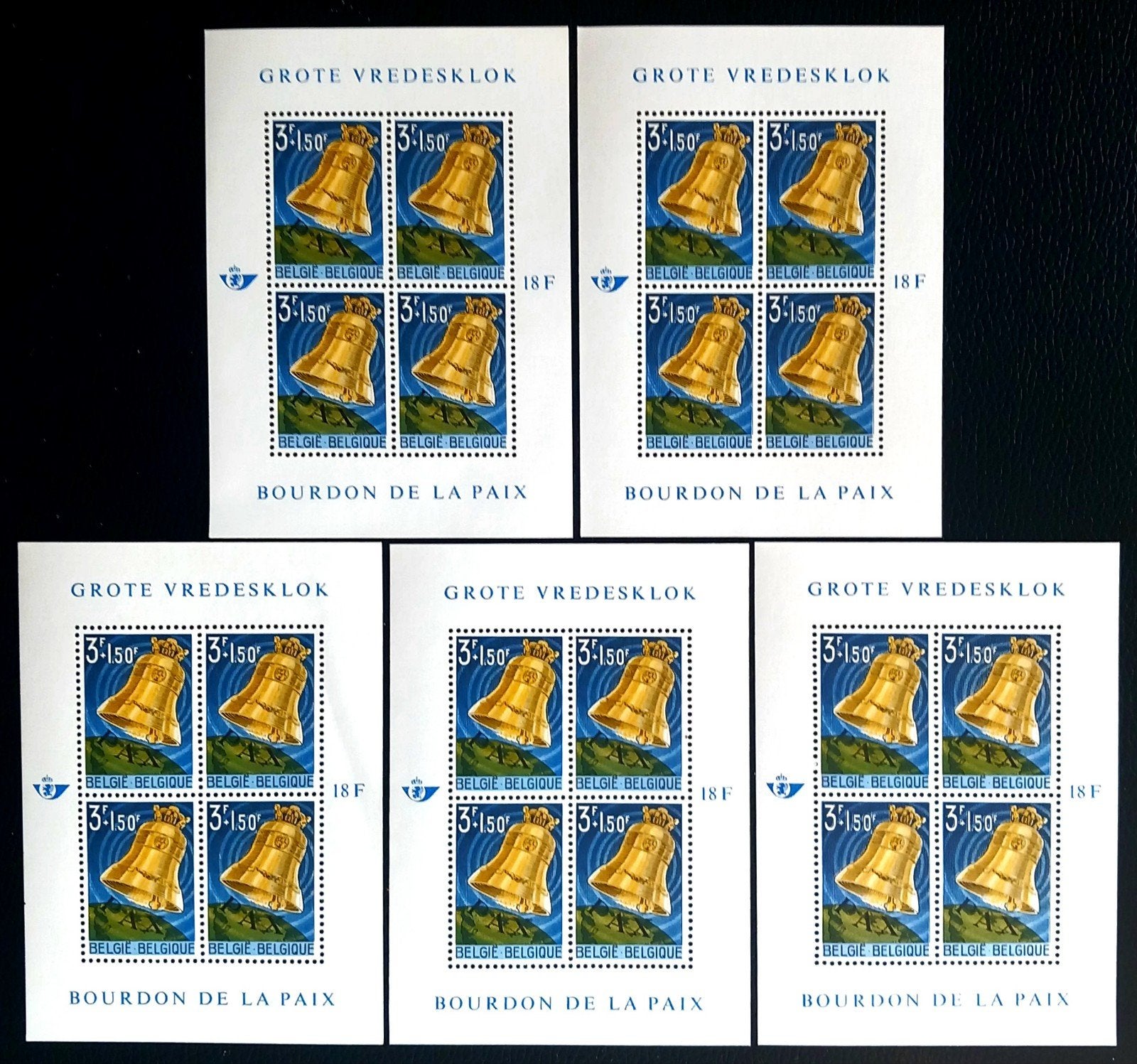 1963 Année complète MNH ** X 5 - Cote 157,50 €, Timbres & Monnaies, Neuf, Non oblitéré, Gomme originale, Envoi
