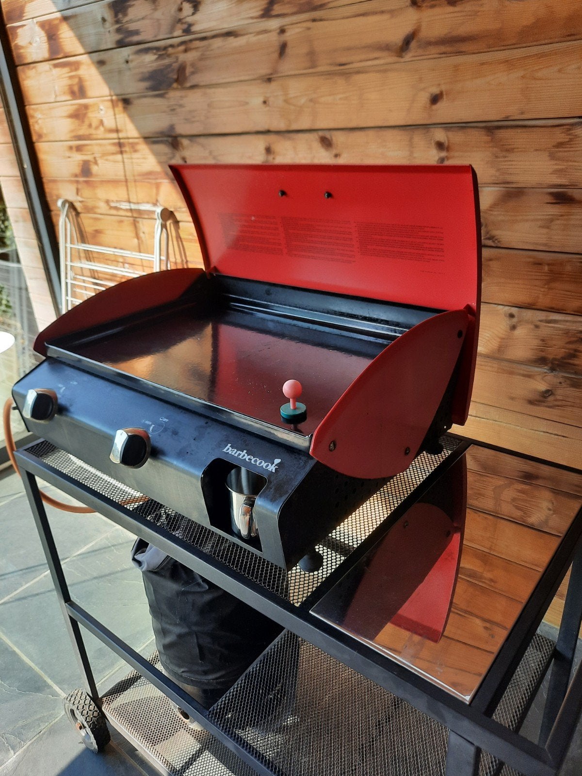 Plancha bbq, Tuin en Terras, Ophalen, Zo goed als nieuw, Barbecook