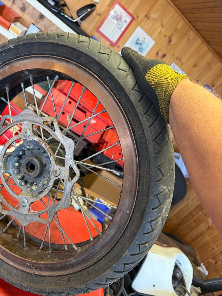Super motart wielen, Motoren, Ophalen of Verzenden, Gebruikt